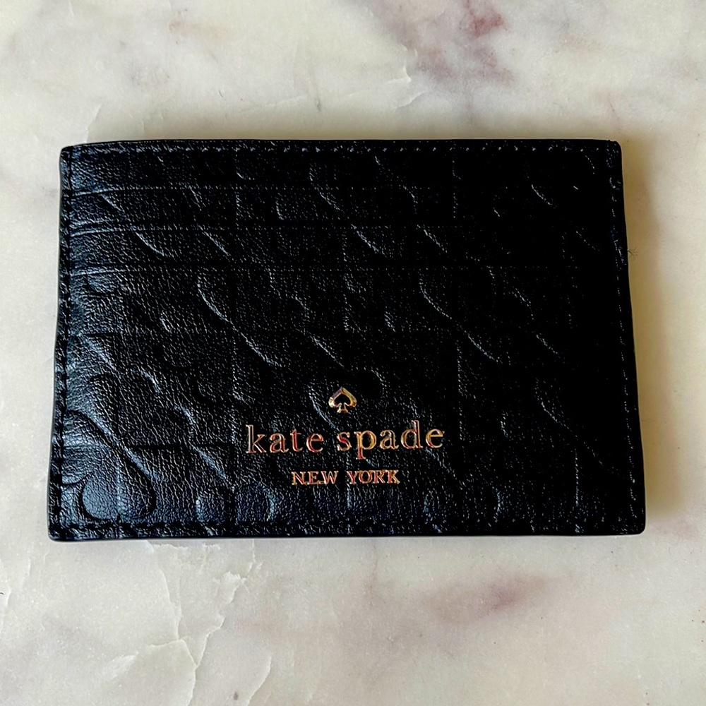 Kate Spade ID Wallet Black